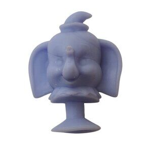 Disney Best Buddies Micro Popz Suction Mini Blue Dumbo Toy Collectible 1.25"